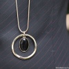 Колье Fiore Luna, BLACK QUARTZ